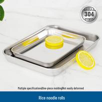 ARKIE 304 Stainless Steel Thickened Rectangular Tray 31*24*2.5