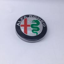 1Pcs 74mm 75mm LED Car Logo Badge Light For Alfa Romeo Front Hood Rear Trunk Emblem Sticker Red Gold Black White Green red Light 1pcs