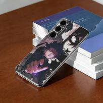 Cartoon Mob Psycho 100 Phone Case For SamsungA10,12,20,21S,30,31,40,50,51,52,70,71 Transparent Cover Samsung a52 a52S