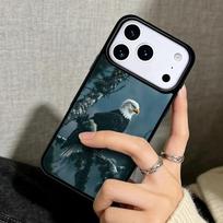 Capa Case for iPhone 17 Air 16 Pro Max 15 Plus 11 13 Mini 14 12 Back Phone Cover Eagle Hawk Bird Animal soft iPhone17 Pro Max
