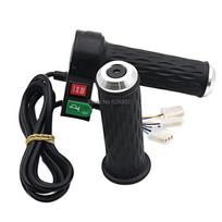 12V-72V Handlebar Grips Three Speed Horn Universal Turn Handle Throttle Accelerator For Citycoco Electric Scooter Motorcycle 1 PC
