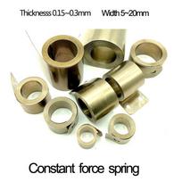 Stainless Steel Constant Force Spring Spiral Power Spring Dishwasher Coil Accessory Winding Mechanism Tensile Thick 0.15-0.3mm Reference size