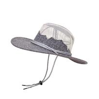 Summer Western Cowboy Hats Fishing Cowgirl Visor Cap Classic Sunscreen Bucket Hat  Outdoor Style 3