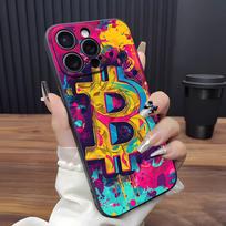 Btc Bitcoin Phone Case For IPhone 17 Pro Max 15 Pro 16 14 Plus 12 13 Mini 11 Pro Shockproof Soft Cover iPhoneXS Max