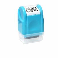 Score Printing Pattern Vine Rolling Stamp DIY Handcraft Painting Graffiti Gifts Toy  Scrapbooking mėlyna