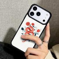 Capa Case for iPhone 17 Air 16 Pro Max 15 Plus 11 13 Mini 14 12 Back Phone Cover Hand Snake iPhone17 Pro
