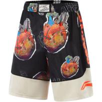 Li Ning Badfive Sports Shorts Men's Black AAPU113-9 M