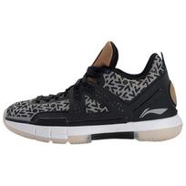 Li Ning WOW 5 Way Of Wade 5 Comfortable Non slip Lightweight Mid top Basketball Shoes Men's Black Gray ABAM057-3 41.5