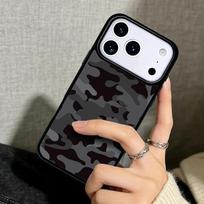 Capa Case for iPhone 17 Air 16 Pro Max 15 Plus 11 13 Mini 14 12 Back Phone Cover Camouflage Camo iPhone17 Pro