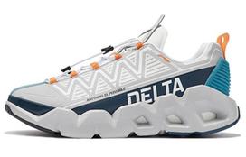 Li Ning Essence 2.3 Delta Shield Cushioning Slip Resistant Low top Vintage Basketball Shoes Men's White AGBR061-2 41.5
