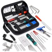 Miwayer 25/45/72 Guitar Repairing Tools Kit Setup Kit with Carry Bag Perfect Gift for Music Or String Instrument Enthusiast 25 PCS