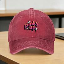 Katseyes Pinky Up  Sun Baseball Cap  Couple WoWomen Custom DIY Trucker Hat Summer Casual Outdoor Sport Wholesale Baseball Caps One Size