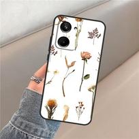Flowers Pressed Case For Realme 15 14 13 12 11 Pro Plus C63 C61 C55 C51 C53 C25 C65 C67 C71 C75 GT6 GT7 Pro Realme C51