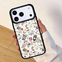 Chocolate Cakes Eclairs Sweet Mobile Phone Case for IPhone 17 AIR 16pro Max 15 14 13 12 11 Bumper Cover iPhone 12 mini