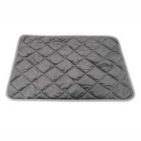 Pet Products Soft Heating Pad Mat Self-Heating Blanket For Medium Small House Cat Bed Warm Sleeping Accesorios Para Perros (Grey,One Size) pilka