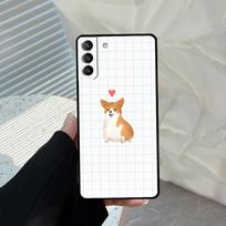 Cartoon Corgi Case For Samsung Galaxy S26 Ultra S21 S22 S23 S24 S25 Ultra S10 Plus S23 S25 FE Cover Funda Galaxy S25Ultra