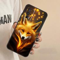 Cartoon Fox Case For Xiaomi 15 14 Ultra 13T 14T 15T Pro 17 Pro Max POCO F8 F5 F6 F7 X3 X5 X6 X7 Pro Cover POCO X7 Pro