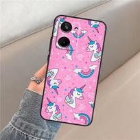 Pink Unicorn Rainbow Case For Realme 15 13 14 Pro Plus 11 12 C71 C75 C55 C51 C53 C25 C63 C61 C65 C67 GT6 GT7 Pro Realme GT7