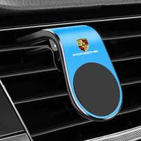 Metalinis magnetinis telefono laikiklis GPS laikiklis Oro ventiliacijos spaustukas Porsche Cayenne Macan Panamera 918 911 Interjero aksesuarams mėlyna