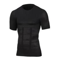 Tummy Control Slimming Shapewear Thin Waist Trainer Top Simple Men's Underwear  M XL juoda