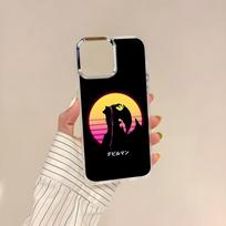 Devilman Phone Case For IPhone 17 Air 16 15 14 13 12 11 Pro Pro Max Plus Transparent Soft Cover iPhone 14 Pro