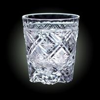 High-end Luxury Crystal Whisky Glass Hand Engraved Lucky Star Pattern Bourbon Vodka Drinking Glassware 240ml Handmade Artwork 201-300ml gryna