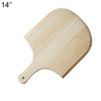 8/10/12/14inch Traditional Wooden Pizza Peel Homemade Cheese Board Kitchen Tool 14 inches