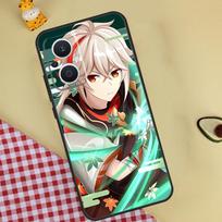 Kaedehara Kazuha Genshin Impact Phone Case For OPPO Reno 12 12F 11 13 F 8T 7 8 10 Pro OPPO Find X8 Pro X6 X3 X5 Lite Cover OPPO Find X5
