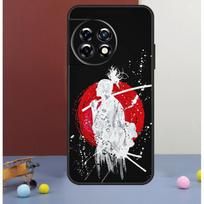 Red Sun Japanese Anime Cover For OnePlus Nord CE 4 2 3 Lite N20 N30 9 10 Pro 8T 9RT 10T 11 OnePlus 13 12 R Case OnePlus 10T