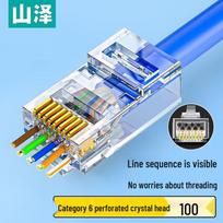 Samzhe Cat6 RJ45 Pass-Through Connectors