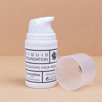 [Courcelles] Pro Liquid Foundation 15ml Professional High Definition Base Makeup 100. White Pink