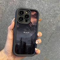Creative volcano pattern phone case suitable for iPhone 17 16 15 14 13 12 11 Pro/Max/Plus anti drop and shockproof back cover iPhone 16PROMAX