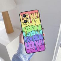 Pastel Melting Rainbow Dripping Case For Realme GT6 GT7 Pro C65 C67 C61 C53 C55 C51 C35 C63 C71 C75 11 12 13 14 15 Pro Plus Realme 11 Pro Plus