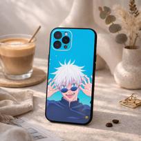 J-Jujutsu K-Kaisen S-Satoru Gojo Phone Case For iPhone17,16,15,14,13,12,Plus,Pro Max, 5G Others Soft Black Cover iPhone16pro