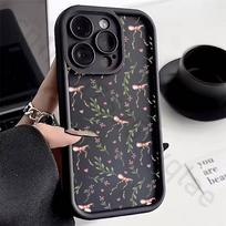 Colorful Bow Print Phone Case For iPhone 11 13 17 15 12 14 Pro Max air Plus SE Soft Matte Cover iPhone16promax