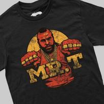 Mr.T B.A.Barracus Clubber Long Retro 80s 90s Cult Pop Culture T-Shirt Mens Womens Tees Top Unisex 2XL