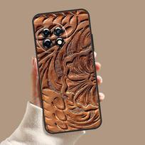 Brown Tooled Leather Pattern Case For OnePlus Nord 5 CE 3 4 Lite N20 N30 OnePlus 15 13 12 11 10T 13T 13R 8 9 10 Pro Cover OnePlus 11