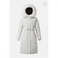 Kolon Sports Women Long Down Jacket Gri tvjdw25642Gri Greige/85