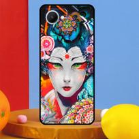 Japanese Geisha For Realme GT7 Pro GT6 10 11 12 13 14 15 Pro Plus C55 C67 C63 C61 C53 C35 C65 C75 C71 Case Realme C51