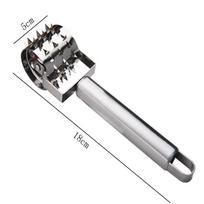 Versatile Stainless Steel Meat Tenderizer Roller Kitchen Gadget For Juicy Tender Cuts