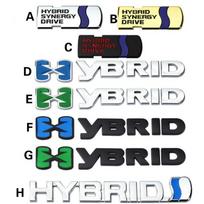 1 vnt Hibridiniai 3D metaliniai lipdukai Automobilio kėbulo bagažinės ženklelio emblema, skirta To-yo/ta Chr Auris Camry Corolla Vios Levin YARiS L priedai A