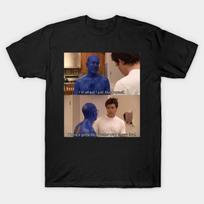 Men Black Print T-shirt Arrested Development No-Cut Transfer Paper Print Cotton Tshirt S juoda