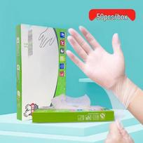 OEING Food Grade Thickened TPE Disposable Gloves žalia/spalva dėžutėje