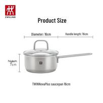 ZWILLING Nova Plus 16cm Stainless Steel Milk Pot