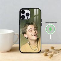 L-Leonardo DiCaprio Phone Case For iPhone 17/16/15/14/13/12/Plus/Pro/Max for Magnetic Wireless Charging iPhone17Pro