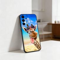 G-Giraffe Funny A-Animal Phone Case For Samsung S25,S24,S21,S22,S23,S30,Ultra,S20,Plus,Fe,Lite Black Shell Samsung S30Ultra5G