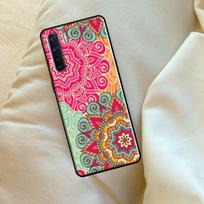 Trippy Tie Dye Floral Mandala Case For Oppo A17 A94 A74 A54 A60 A40 A80 A16 A76 A96 A98 A58 A78 A18 A38 A57 A15 A5 A6 Pro OPPO A94 4G