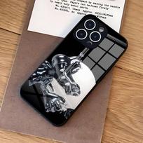 Alvaro Diaz Coco Singer Phone Case For IPhone 17 Air 16 E Pro Max 15 14 13 Mini 12 Pro 11 Max Plus Black Glass Cover iPhone 13