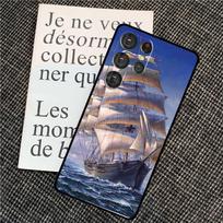 Sailing Pirate Ship Boat Case For Samsung Galaxy S25 S26 Ultra S20 S21 S22 S23 S24 Ultra S10 Plus S24 FE Back Cover Galaxy S25 FE