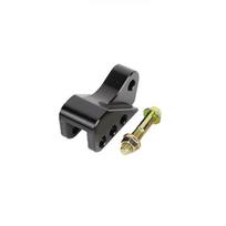 Universalūs Motociklo CNC Amortizatoriaus Paaukštinimai Aliuminio Lydinio Aukščio Prailgintojas Honda Yamaha Kawasaki E-Motoroleriui ATV Black 3 holes 1piec